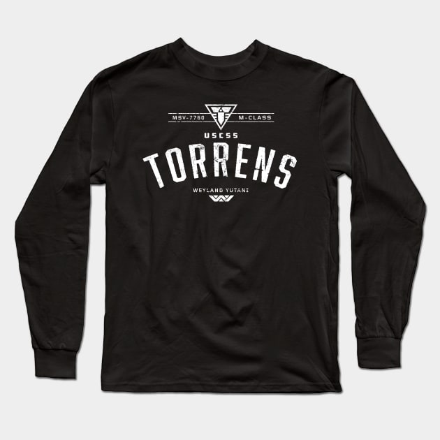 USCSS Torrens Long Sleeve T-Shirt by MindsparkCreative